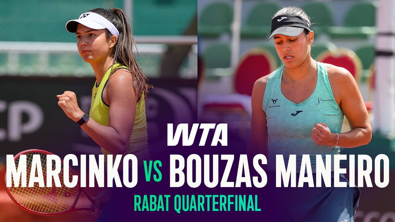 Petra Marcinko vs. Jessica Bouzas Maneiro | 2026 Rabat Quarterfinal | WTA Match Highlights