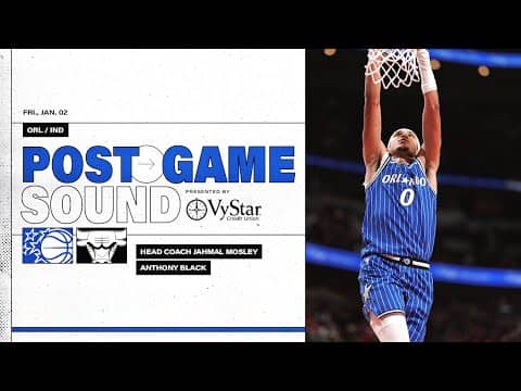 POSTGAME SOUND: ORLANDO MAGIC VS. CHICAGO BULLS| COACH MOSE & ANTHONY BLACK