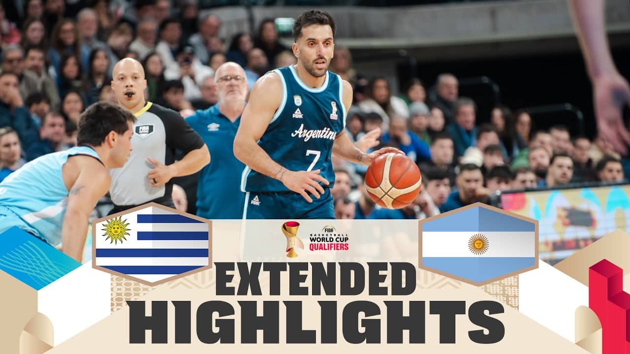 Uruguay πΊπΎ v Argentina π¦π· | Extended Highlights | FIBA Basketball World Cup 2027 Americas Qualifiers