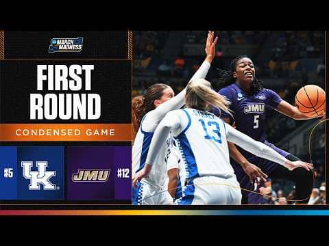 Kentucky vs. James Madison - First round NCAA tournament extended highlights