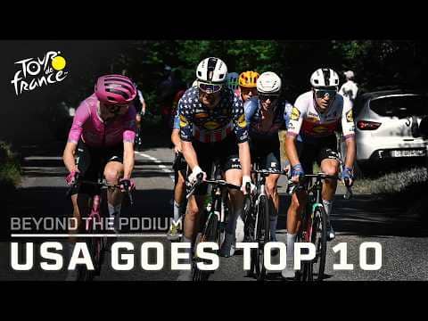 Quinn Simmons and Sean Quinn go Top 10 in Tour de France Stage 4 | Cycling on NBC Sports