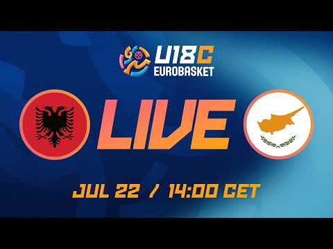 LIVE - Albania v Cyprus | FIBA U18 Women's EuroBasket 2026 Division C | Group Phase