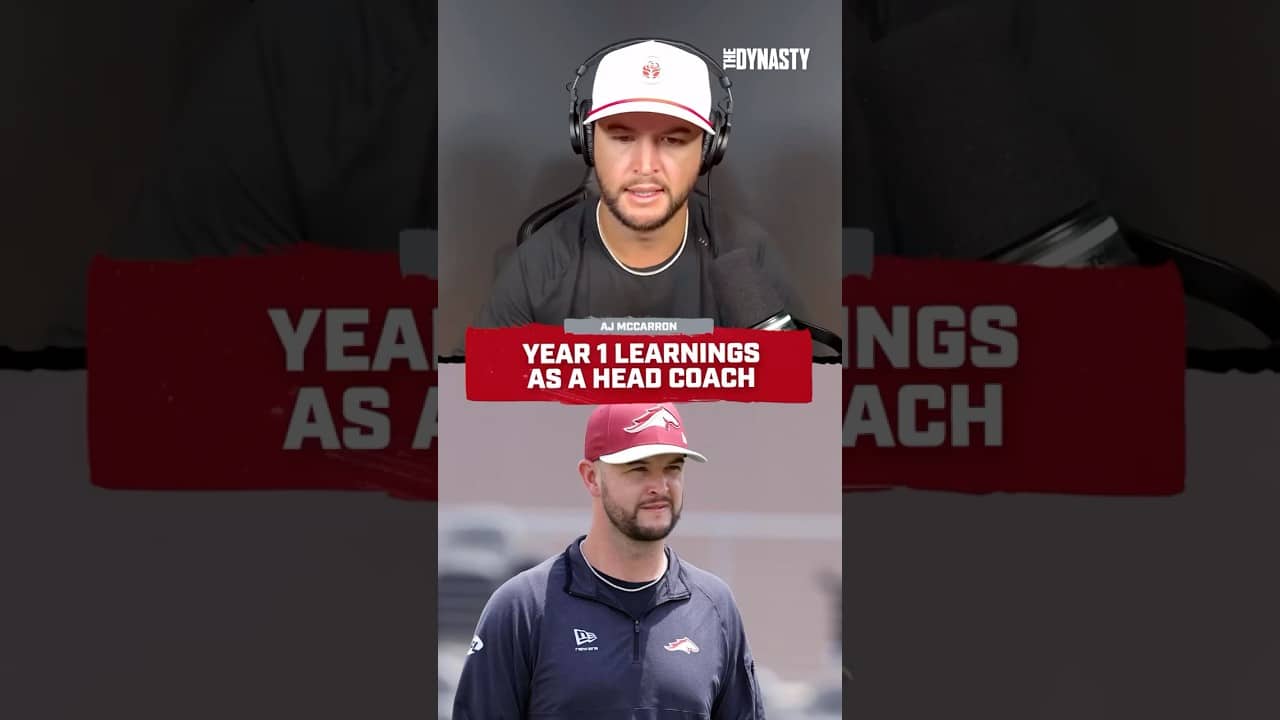 AJ McCarron's Biggest Lessons From His First Year as a UFL Head Coach