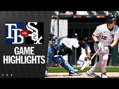 Rays vs. White Sox Game Highlights (9/11/25) | MLB Highlights