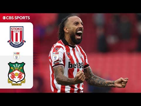 Stoke City vs. Wrexham: Extended Highlights | EFL Championship | CBS Sports Golazo