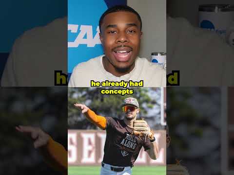 Bowling Green baseball's Sam Seidel designed the team's new outfield wall 🔥 #shorts