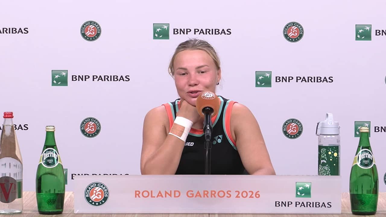 Roland-Garros 2026 - Diana Shnaider After Chwalinska Loss: “She Played Unreal”