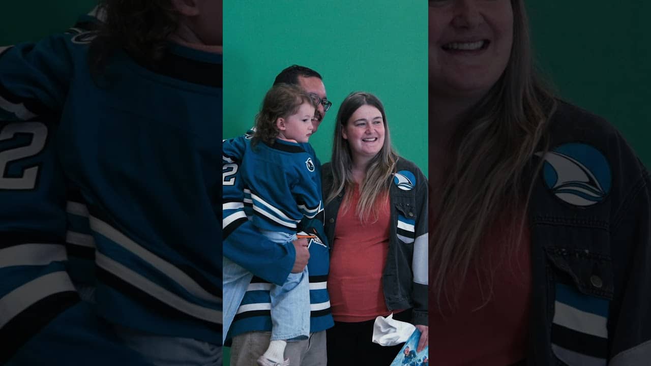 The Tank was rocking on Friday. 🙂‍↕️  #hockey #nhl  #sharks