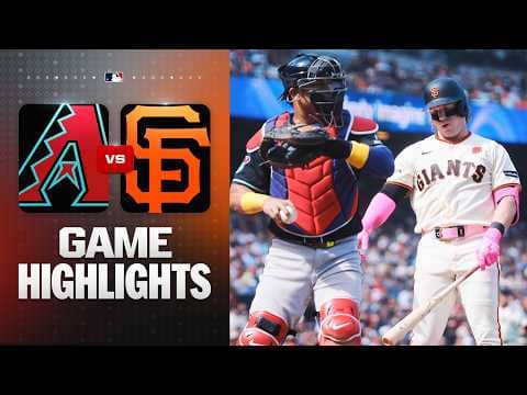 D-backs vs. Giants Game Highlights (5/25/26) | MLB Highlights