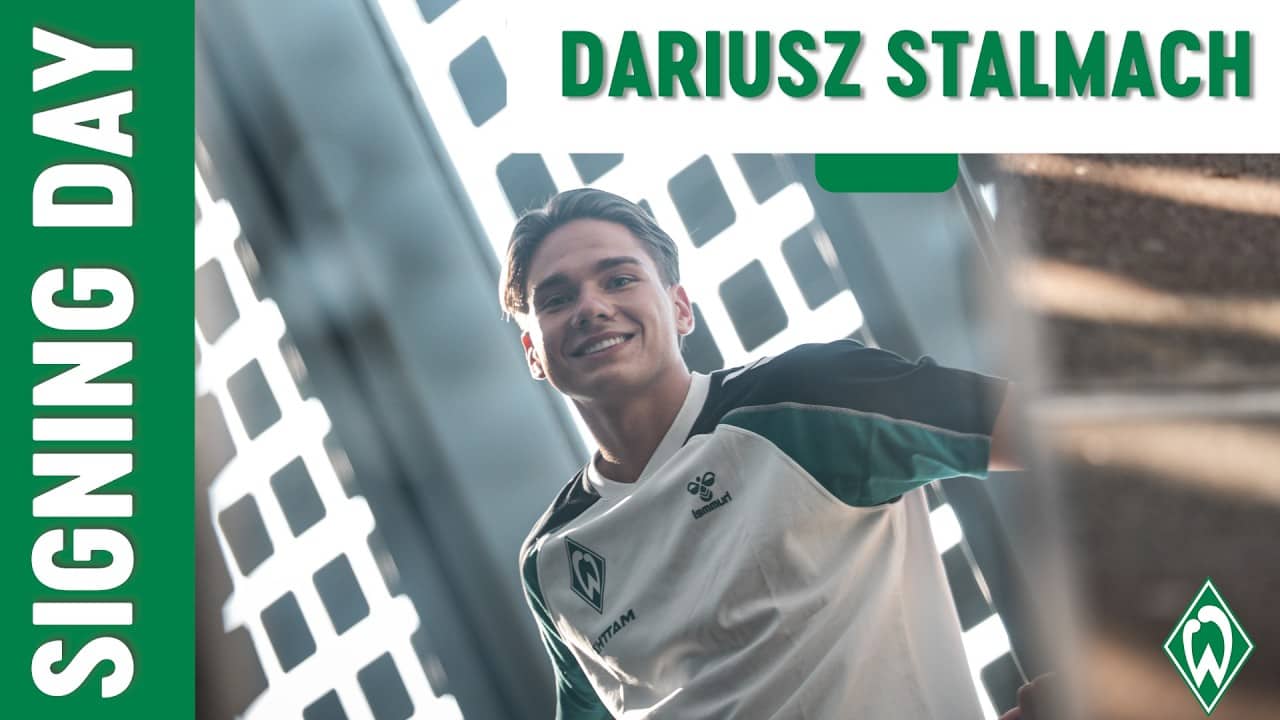 DARIUSZ STALMACH - SIGNING DAY I BEHIND THE SCENES beim ersten Tag in Bremen I SV Werder Bremen