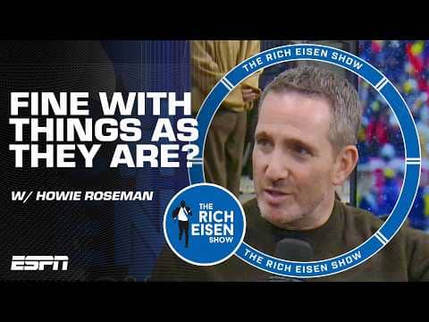 Howie Roseman ISN'T SURPRISED talk has died down on the Eagles' tush push 👀 | The Rich Eisen Show