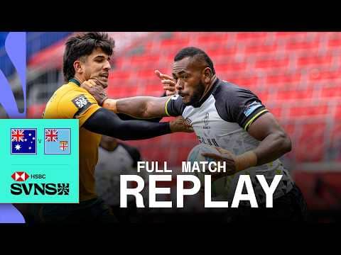 ALL to play for in New York 👀 | Australia v Fiji | HSBC SVNS New York 2026 | Full Match Replay