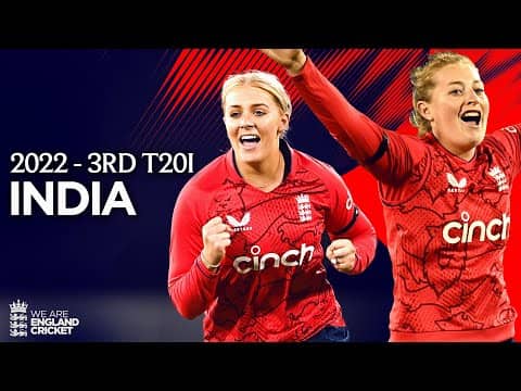 Ecclestone & Glenn Put India in a Spin | England Women v India