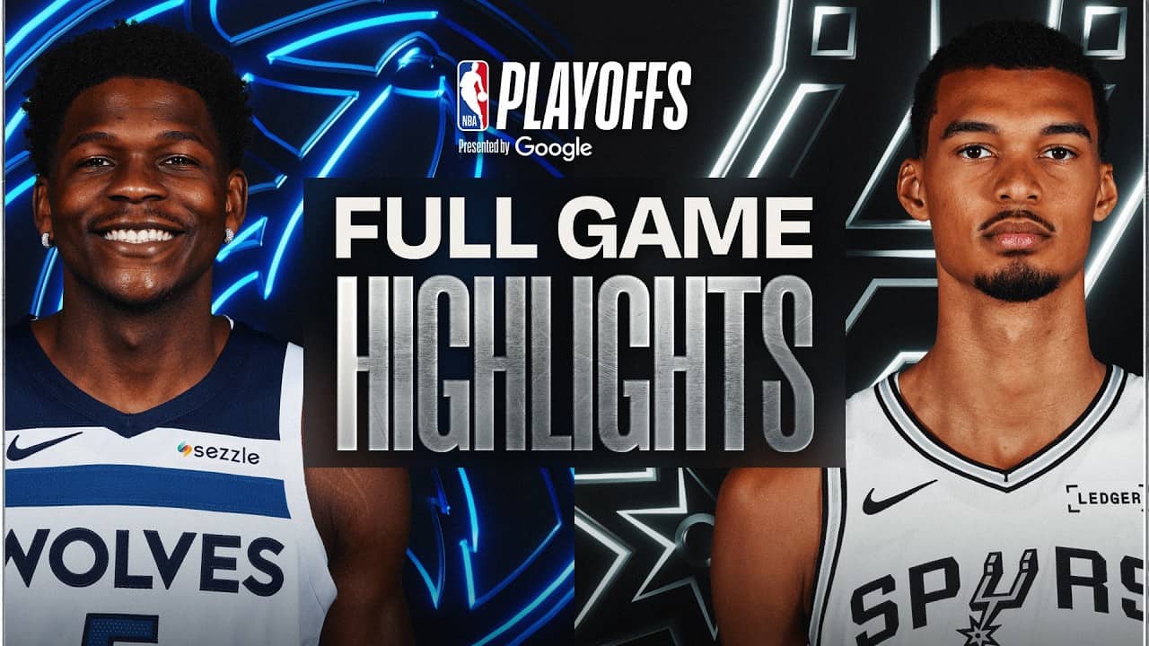 #6 TIMBERWOLVES at #2 SPURS | FULL GAME 5 HIGHLIGHTS | May 12, 2026