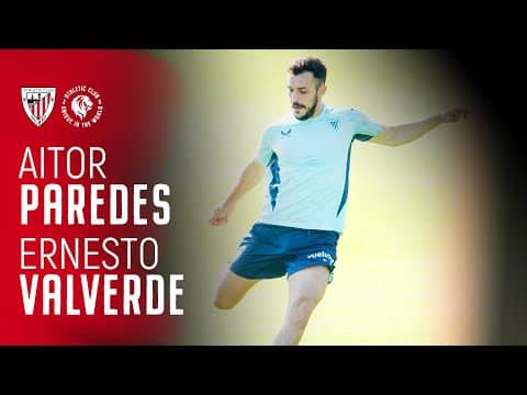 🎙️ Aitor Paredes & Ernesto Valverde | pre Athletic Club-Qarabag FK I MD3 Champions League 2025/26