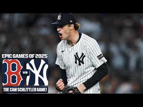 FULL GAME: 2025 AL Wild Card Series Game 3 - The Cam Schlittler Game (Red Sox vs. Yankees)