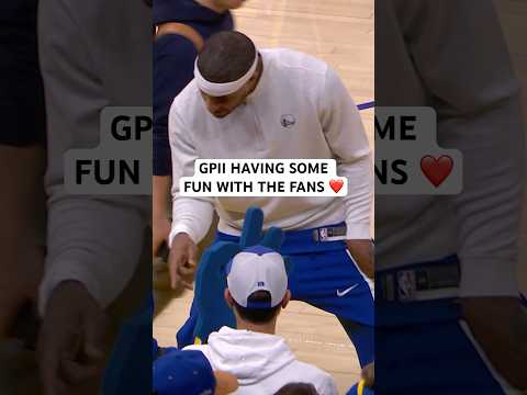 Gary Payton II was loving his mic’d up moment