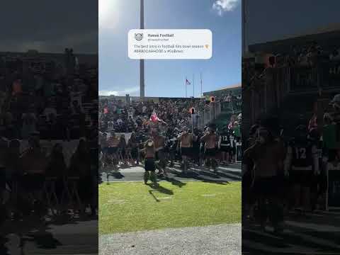 This intro is EPIC 🌴 (via @hawaiifootball/X)