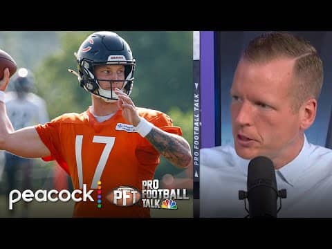 CHI gives backup QB Tyson Bagent vote of confidence with extension | Pro Football Talk | NFL on NBC