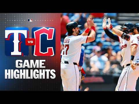 Rangers vs. Guardians Game Highlights (7/1/26) | MLB Highlights