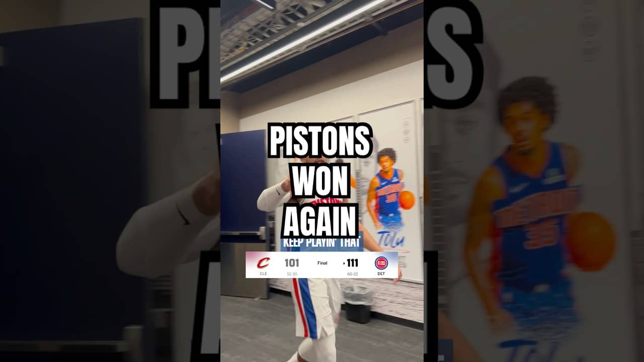 Keep on playin’ it #nba #detroitpistons
