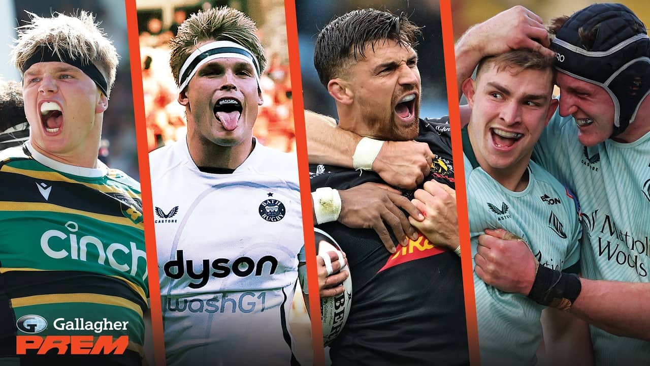 Top Tries: Northampton Saints, Bath, Exeter Chiefs & Leicester Tigers | Gallagher PREM Play-Offs