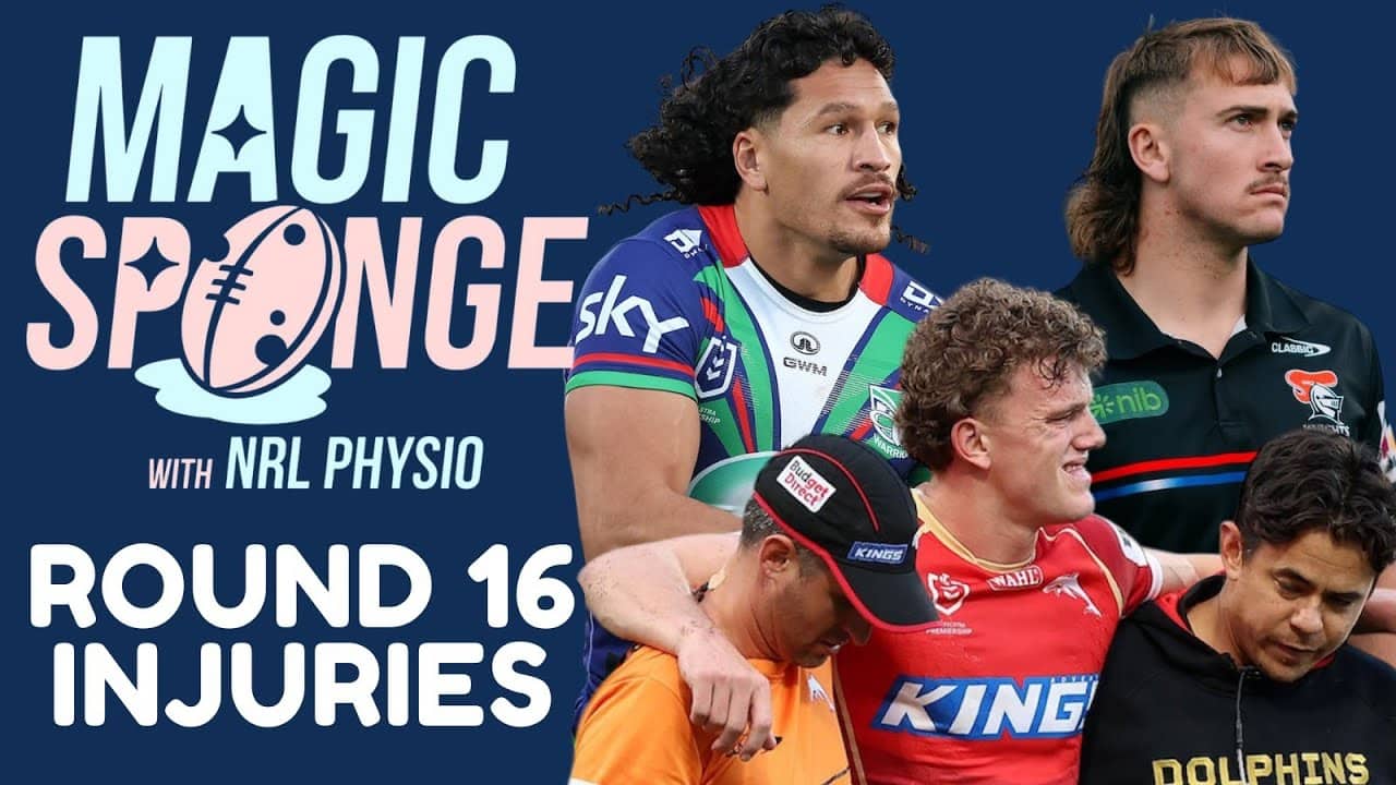 The Magic Sponge Podcast - NRL Round 16 injuries + SuperCoach final bye planning