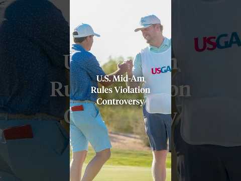 A bizarre rules violation unfolded at the U.S. Mid-Am 👀