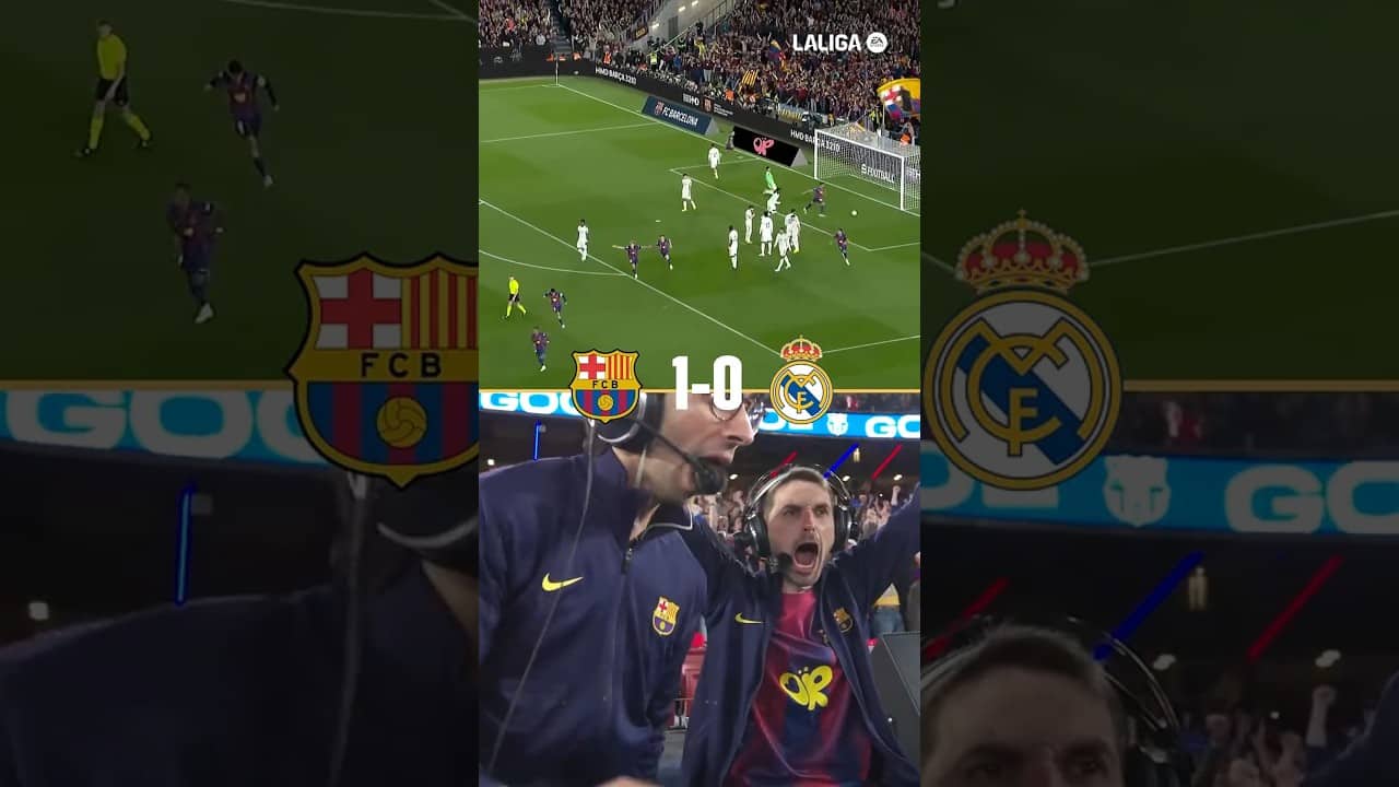 A special Clásico in a special Barça Live ❤️‍🔥 #LaLigaHighlights #ElClásico