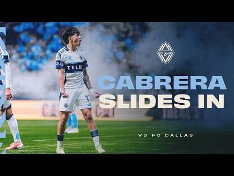 Kenji Cabrera puts 'Caps up 3-0 in Round 1 Game 1 of the MLS Cup Playoffs 🤯