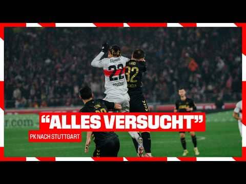 „Kein guter Start“ - Pressekonferenz nach Stuttgart | VfB Stuttgart - 1. FC Köln 3:1
