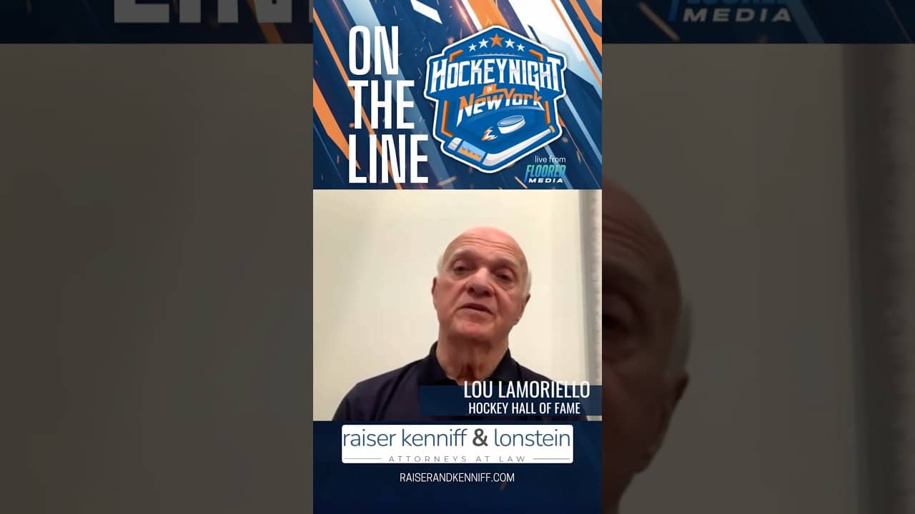 Lou talks hiring Barry Trotz for the #Isles! #NHL #NewYork #Islanders #Hockey