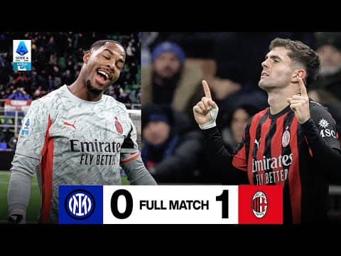 Full Match | Il Derby firmato Pulisic e Maignan | Inter 0-1 Milan | Serie A 2025/26