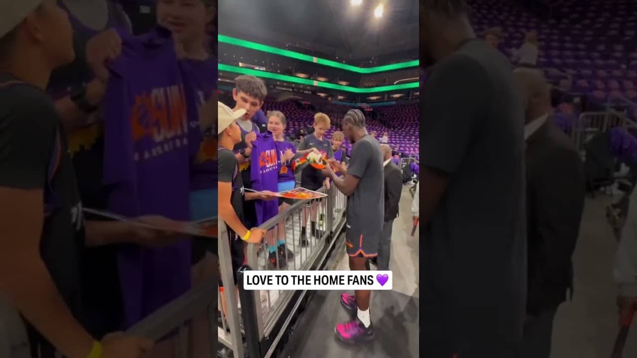 For the home crowd 🧡 #shorts | Phoenix Suns