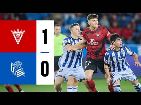 HIGHLIGHTS | LaLiga Hypermotion 25-26 | J16 | CD Mirandés 1-0 Sanse | Real Sociedad