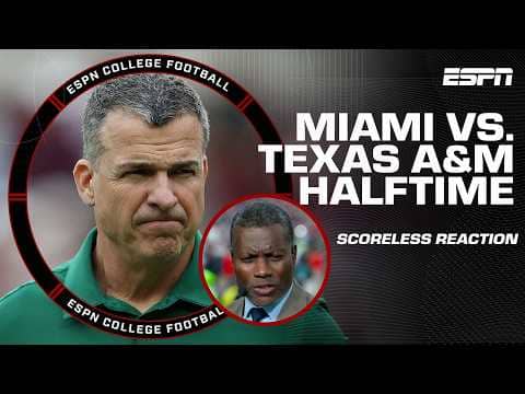 FIRST-EVER SCORELESS CFP GAME AT THE HALF 😮 ‘Well-played TERRIBLE game!’ - Joey Galloway | ESPN CFB