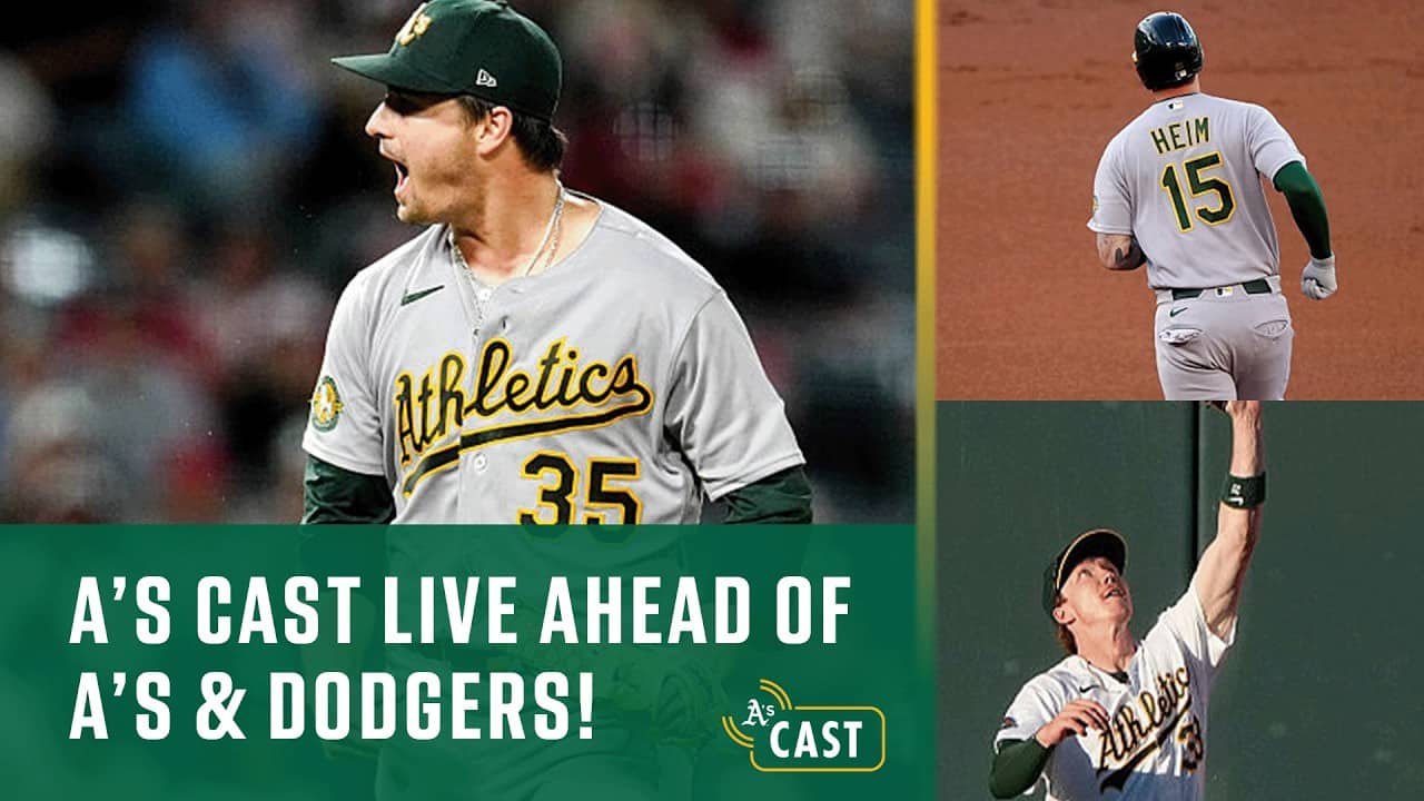 A's Cast Live Ahead of A's & Dodgers from West Sacramento! | Jonah Heim & Scott Emerson join Towny!