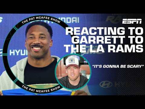 JJ Watt reacts to ‘unbelievable’ trade of Myles Garrett to the Rams | The Pat McAfee Show