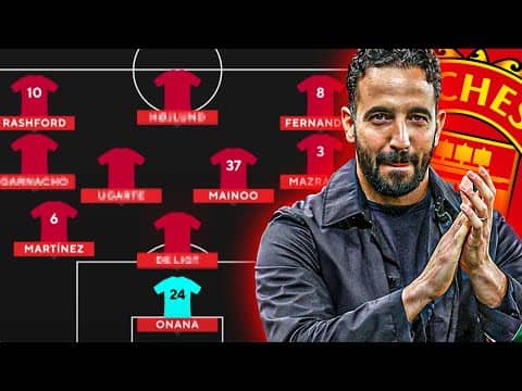 Predicting Rúben Amorim's FIRST Man Utd Starting XI | Morning Footy | CBS Sports Golazo