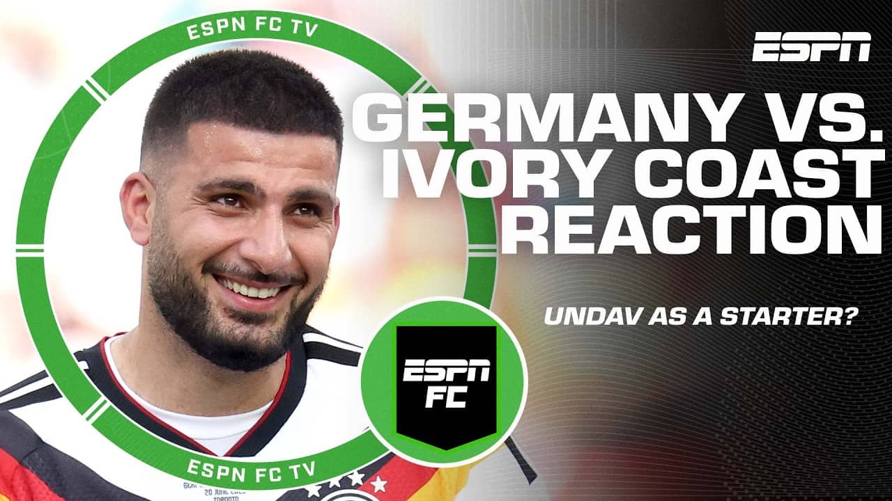 Should Deniz Undav start in Germany's next match after major performance vs. Ivory Coast? | ESPN FC