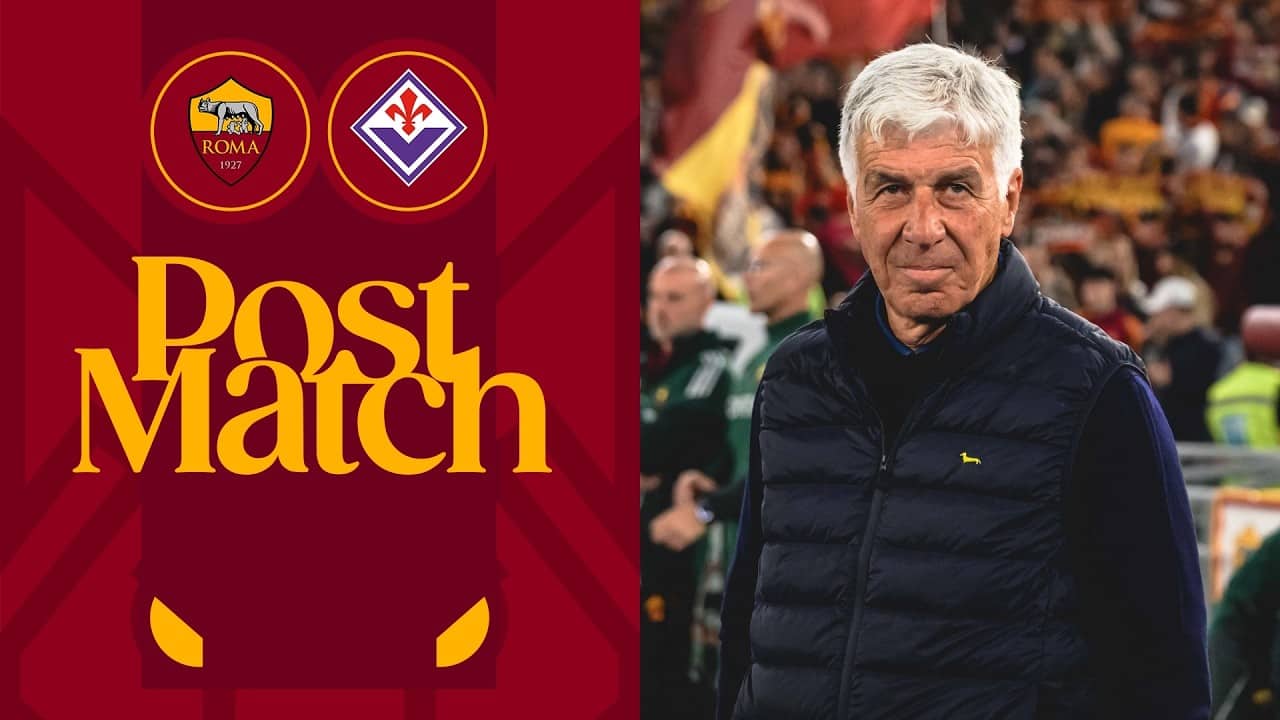 GIAN PIERO GASPERINI | INTERVISTA POST ROMA-FIORENTINA