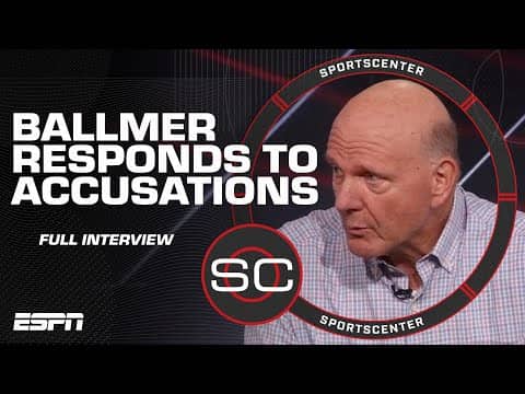 Steve Ballmer denies report that Clippers circumvented NBA’s salary cap [FULL INTERVIEW]