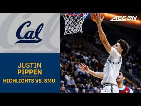 Cal Guard Justin Pippen Highlights vs. SMU