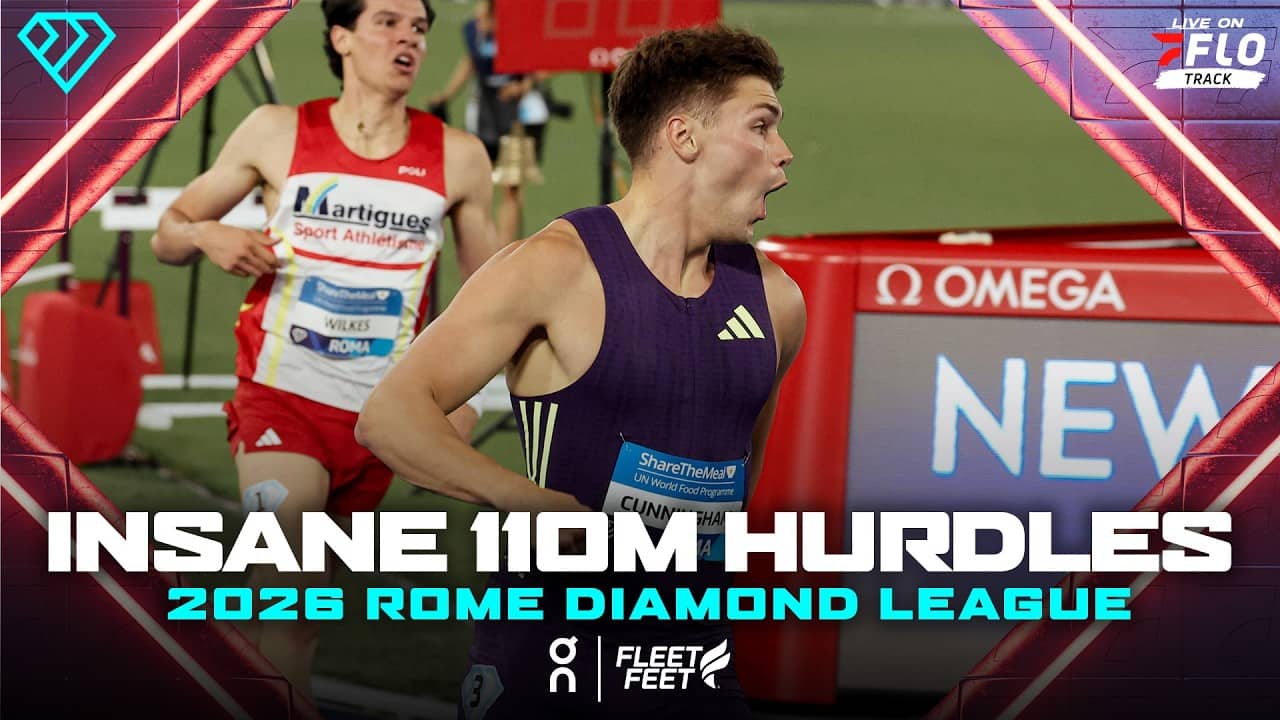 INSANE 110m Hurdles Race Leads To Even More Insane Result | 2026 Rome Diamond League