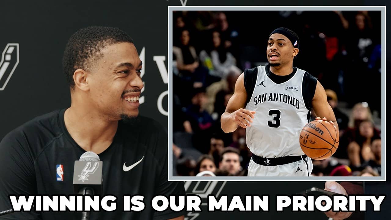 Keldon Johnson on Spurs Finishing the Regular Season Strong and Preparing For the Playoffs