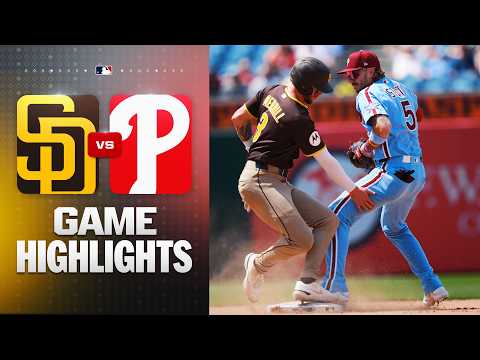 Padres vs. Phillies Game Highlights (6/4/26) | MLB Highlights
