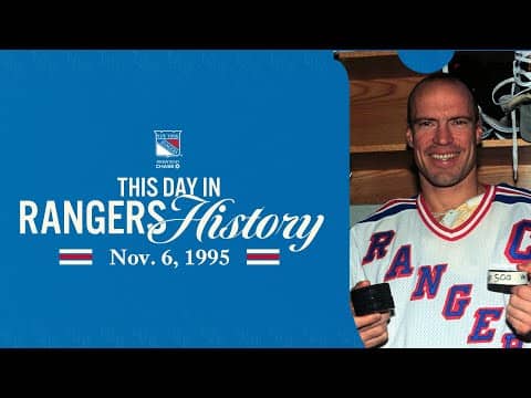 This Day in Rangers History: Mark Messier 500th Career Goal