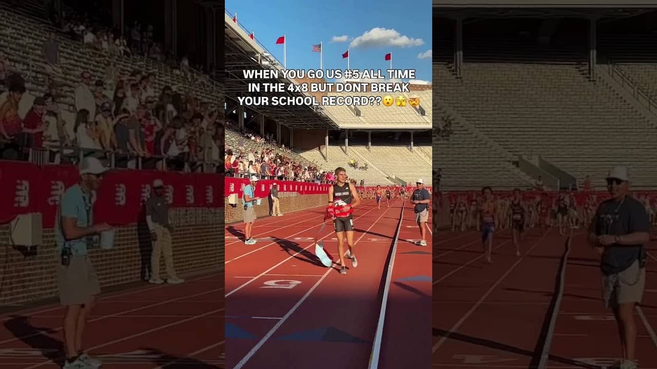 Jackson Spencer and Herriman run a 7:29 4x800m at New Balance Nationals
