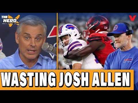 Bills-Texans REACTION: Josh Allen's prime being WASTED in Buffalo | THE HERD NFL w/ Colin Cowherd