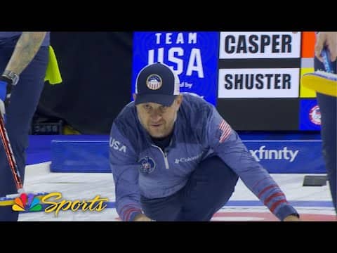 Team Shuster survives Team Casper to force Game 3 at U.S. Olympic Curling Trials | NBC Sports